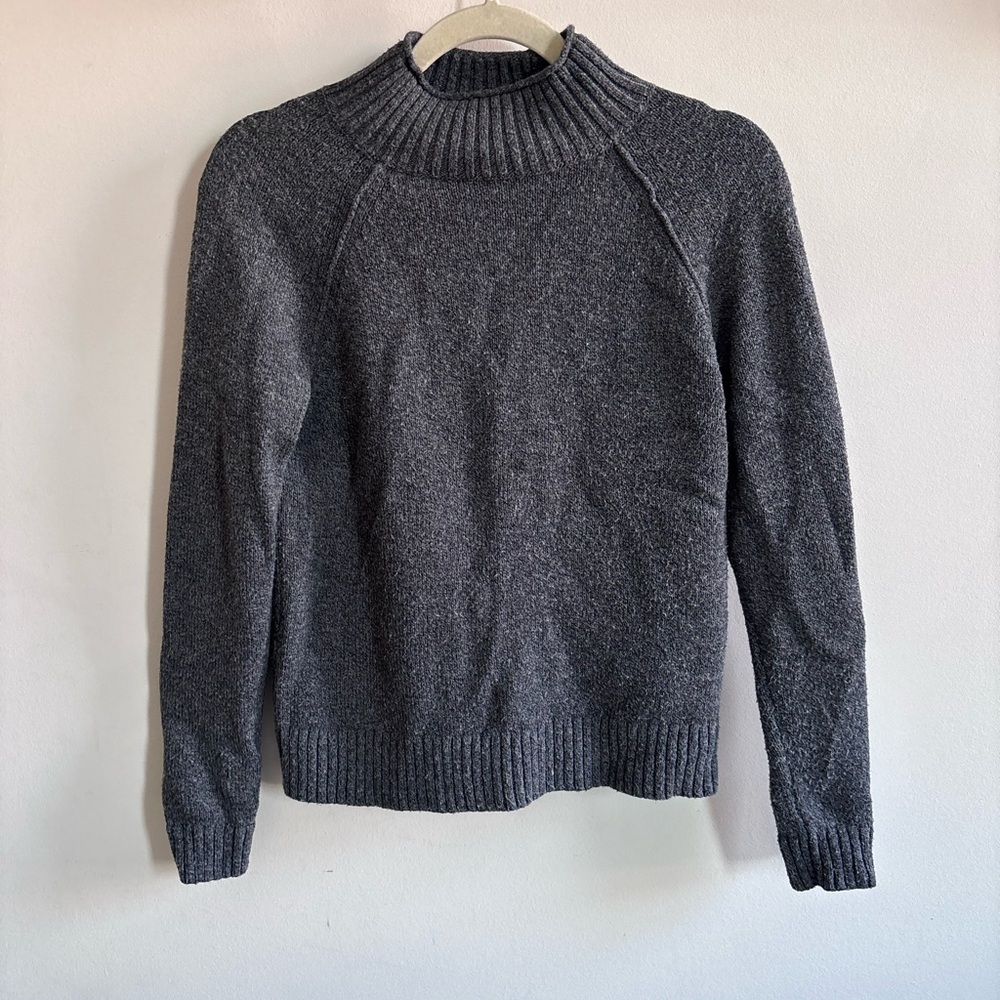 Banana Republic Charcoal Knit Sweater